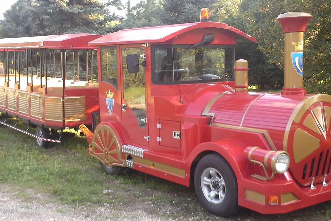 Bérelhető kisvonat Vácon