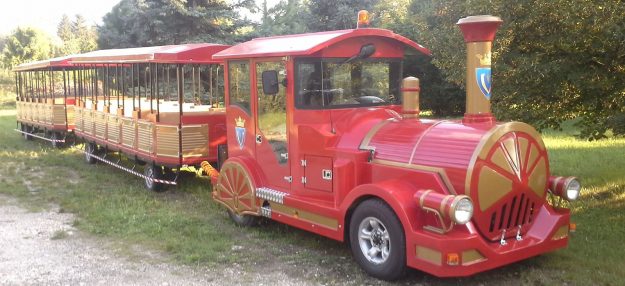 Bérelhető kisvonat Vácon